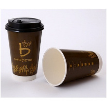Custom Disposable Double Paper, Heat Insulation Cup, Hot Cup 12 Ounces